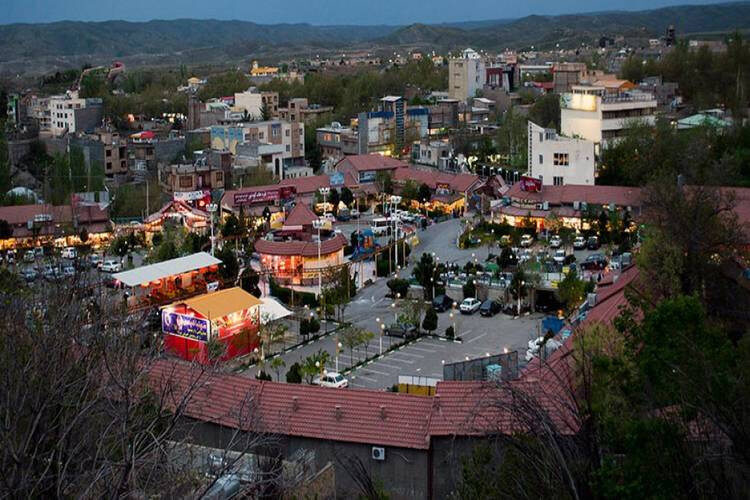عکس نمای شمالی بازار بعثت